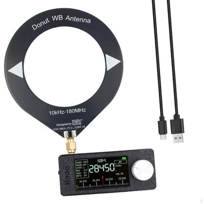 SI4732 Mini Radio Compact Headphone Jack Broadcasting for Backpacking Hiking