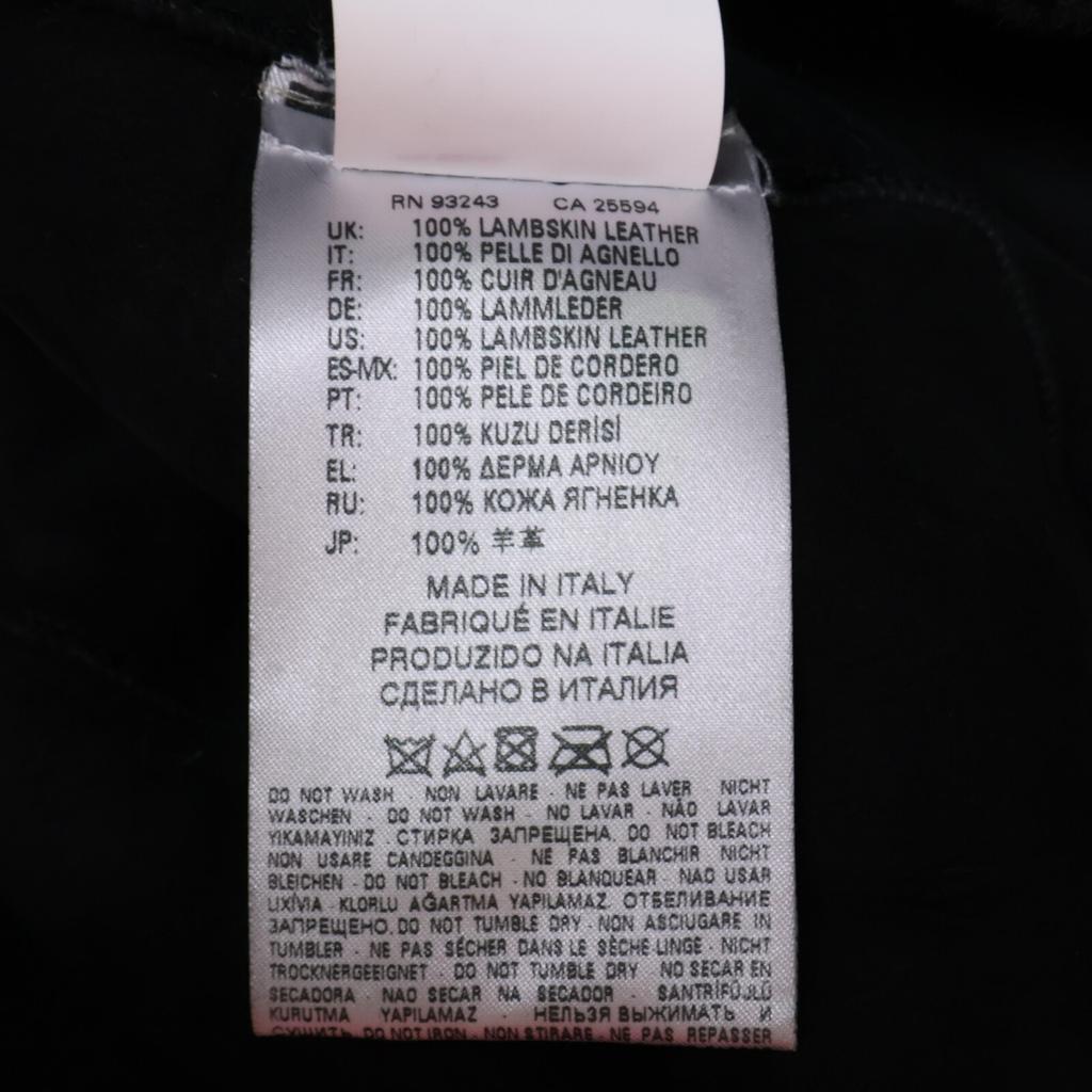 DIESEL BlackGold [Good condition/domestic regular] 00SFI9 BGMDIFW18 Lamb Mouton Fur coat 44 blackUsed