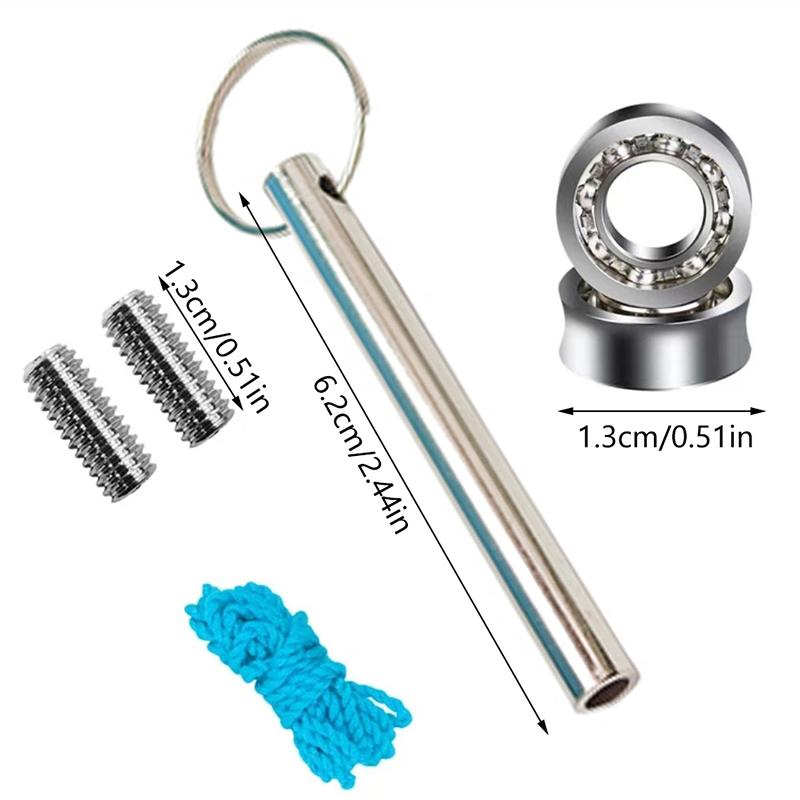 1Set Unresponsive Yoyo Bearings Bearing Removal Tool Yoyo Strings Responsive Yoyo Bearings Metal Axle W/ Wrench