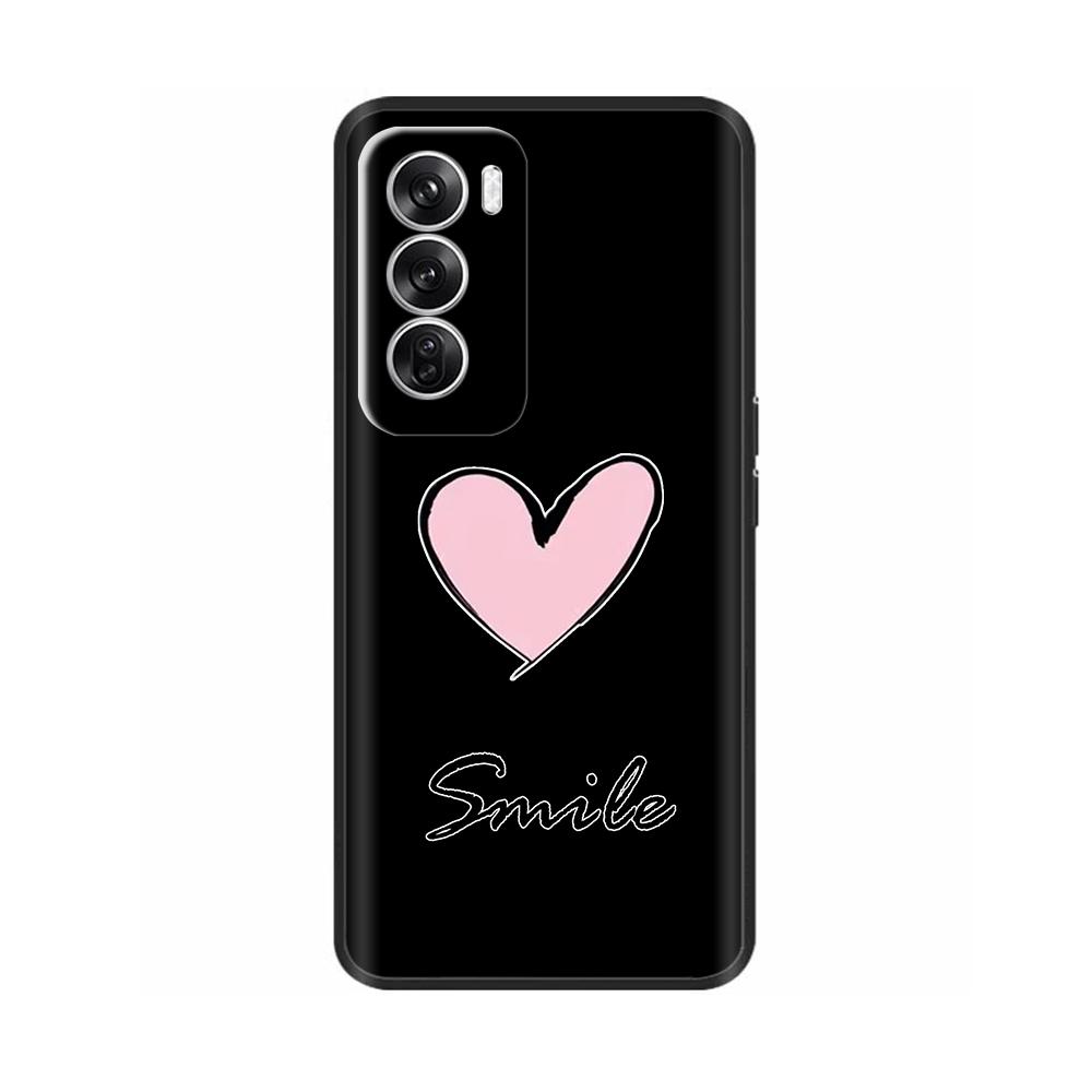 Silicone Case For OPPO Reno 12 Phone Cases Lovely Cat Cover Reno12 5G Soft Liquid Silicon Back Cover For OPPO Reno 12 Pro 5G