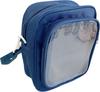 Shoulder Mini Can Badge Storage Blue Ita-bag Bag, Small, Adult, Oshikatsu, Itabag, Clear, Pouch, Transparent, [Used]