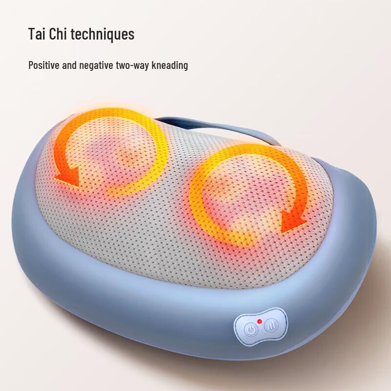 MiNGZHEN Neck & Lumbar Kneading Massage Pillow