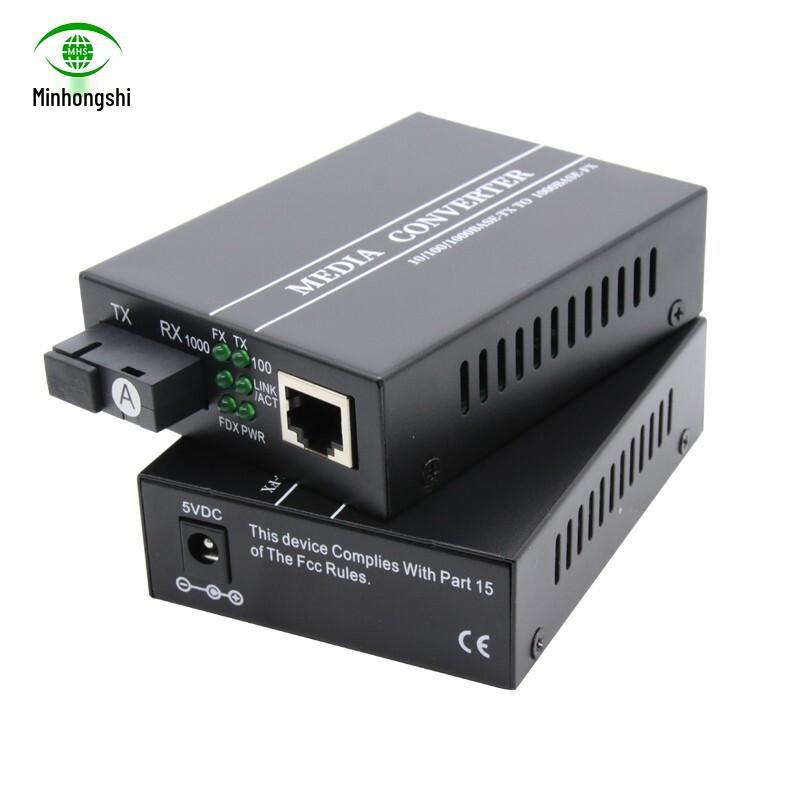 Gigabit Single-Mode Single-Fiber Optic Transceiver
