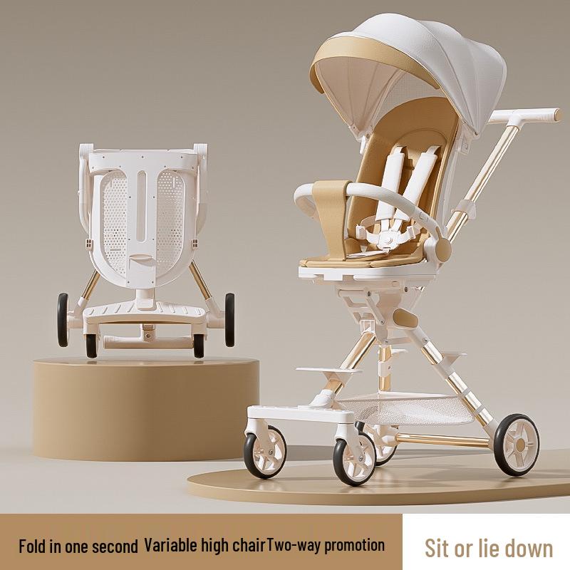 

High Landscape Ultra-Lightweight Two-Way Foldable Baby Stroller