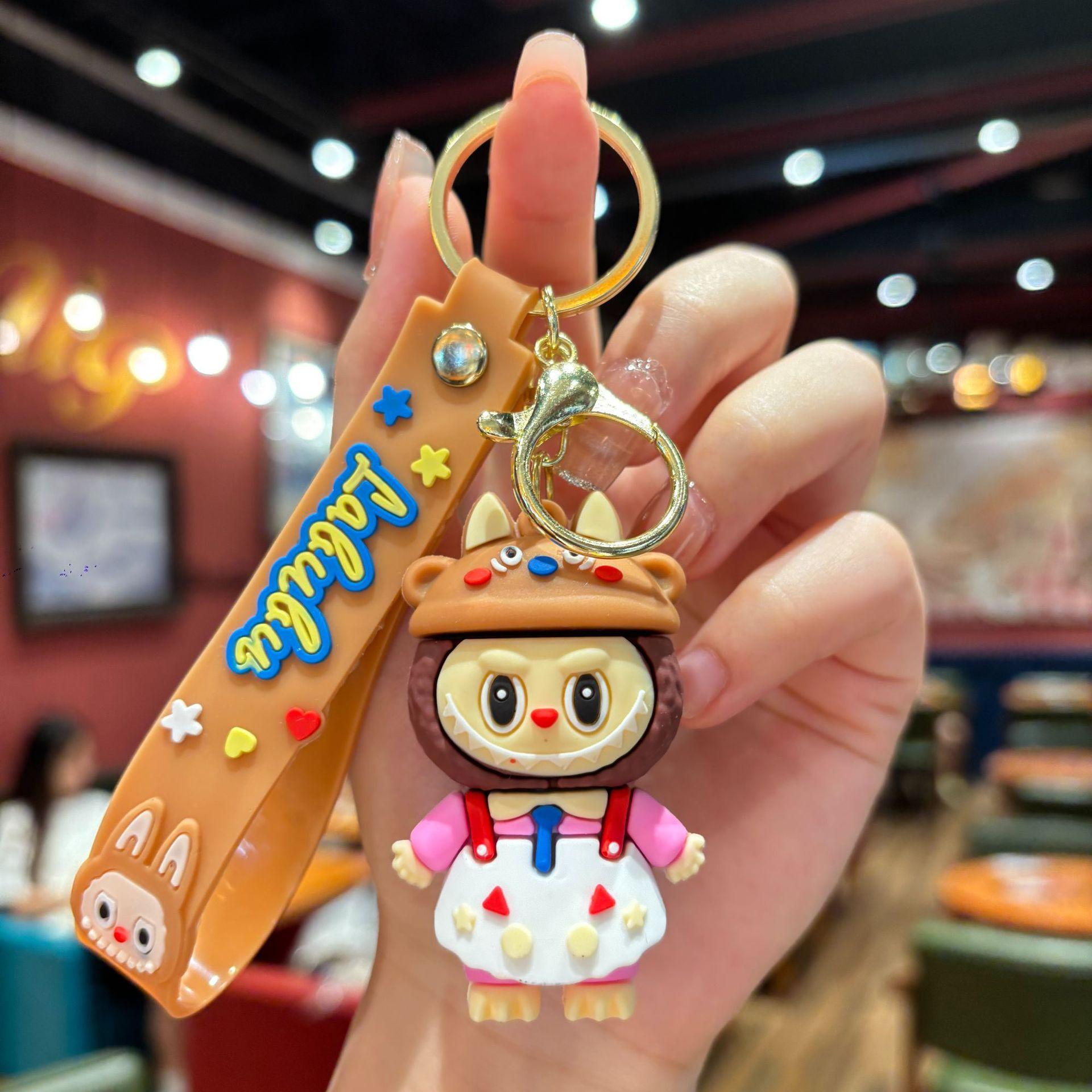 

Cartoon Cute Drag Funny Doll, Bag Keychain Internet Celebrity Gift Pendant 6.3*4cm