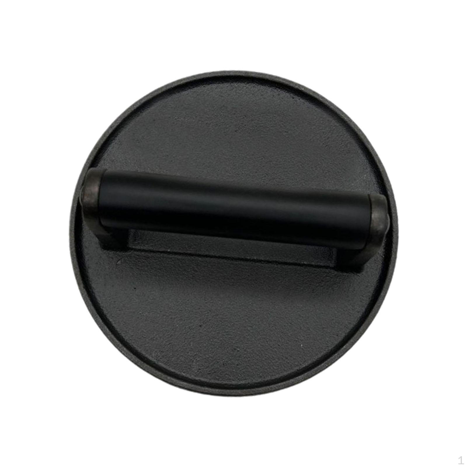 Press Meat Multifunctional Cast Iron Patty Maker Professional for Nonstick Pan Steak Smash