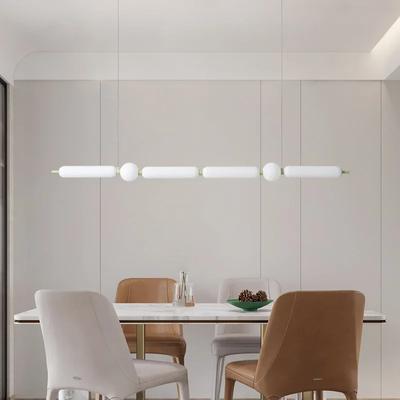Creative Restaurant Chandelier Living Room Long String Pendant Light Minimalist Bar Counter String Chandelier Home Decor