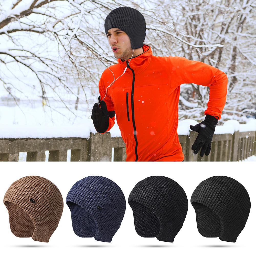 Ski Cap with Ear Covers Cycling Helmet Liner Winter Water Hat for Outdoor Sports Running Skiing Motorcycling