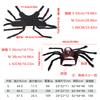 Pet Spider Costume Halloween Cat Spider Outfit with Skull Face Black Spider Holiday Apparel for Cats Dogs Cosplay Photo Props