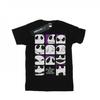 Girls Nightmare Before Christmas Many Faces Of Jack Squares Cotton T-Shirt
