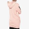 Adidas Letter Print Hooded Long Sleeve Sweatshirt Women Sweatshirt Pink DX0656
