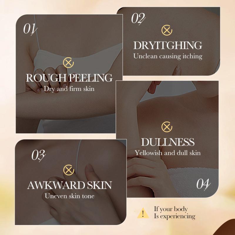 24K Gold Body Wash 500ml SADOER Cleansing and Moisturizing Fragrance Body Wash