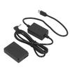 LP E12 Dummy Battery Digital Camera DR E12 DC Coupler Dummy Battery with Type C Power Adapter for