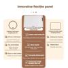 240W Foldable Food Warming Board Household Dining Table Heating Silicone Pad Multifunctional Food Heating Insulation Board