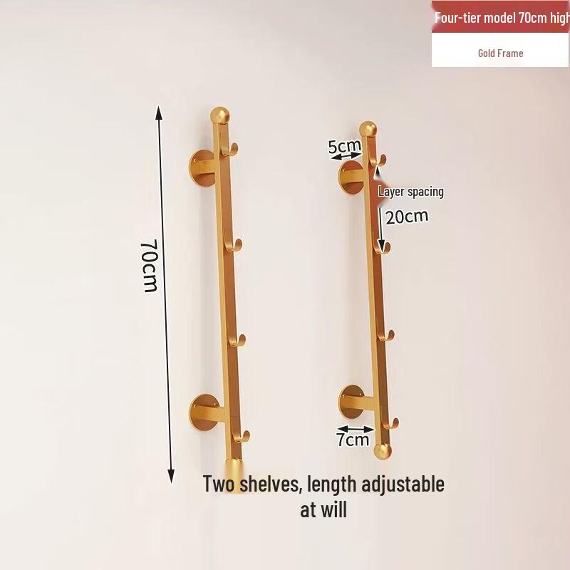Wall Mounted Multi-Layer Banner Display Rack