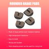 GREHUA Disc Brake Pads Front and Rear Compatible with Razor MX500 MX650 SX500 Dirt Rocket Quad 500 ATV 4 Wheeler Motocross RSF650 Street Bike E500S