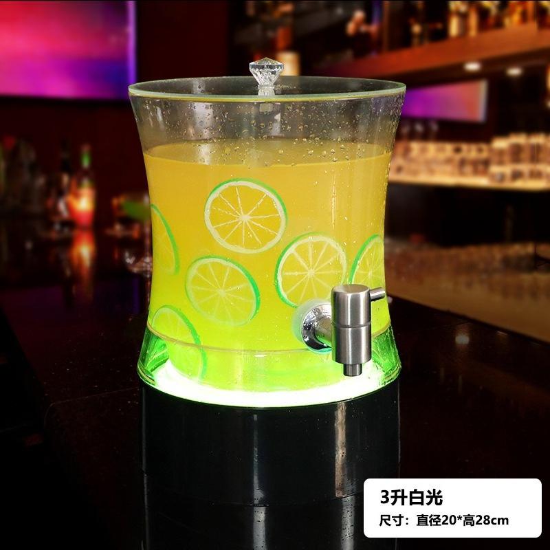 3-литровый светящийся винный бочонок-пушка, бочонок для пива от интернет-знаменитости