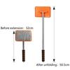 Car Windshield Glass Wiper Cleaner Telescopic 1 Set With Solid Metal Pole Auto Defogging Tool for Car Exterior Window Stain Removal