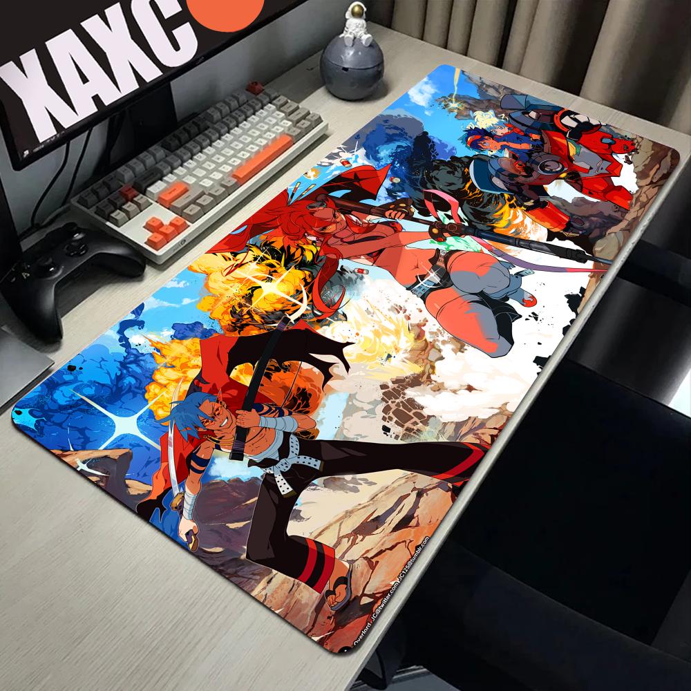 Gurren Lagann Podložka pod myš Velká Herní příslušenství Podložka pod myš Podložka pod klávesnici Podložka na stůl XXL Podložka pod myš k počítači Herní PC Podložka pod myš k notebooku