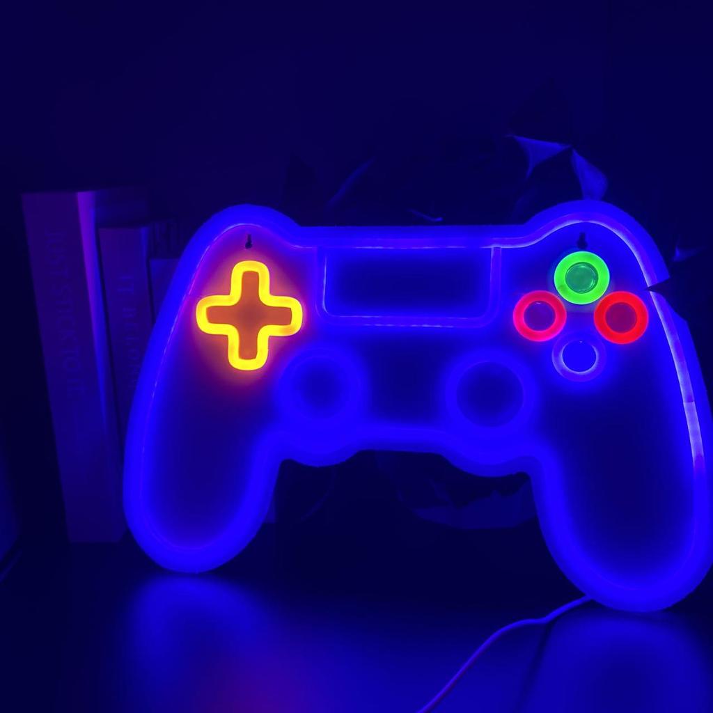 Cross Handle LED Neon Atmosphere Light for E-sports Rooms and Gaming Halls