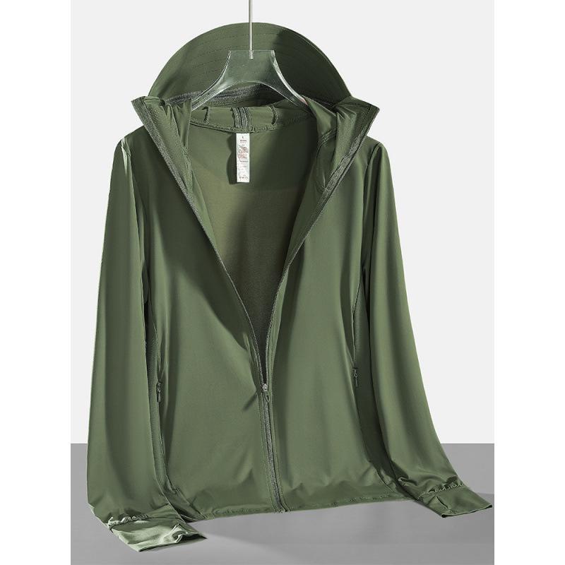 Unisex UV Protection Hooded Jacket - Lightweight, Breathable, UPF50+, Perfect for Outdoor Summer Activities