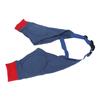 Dog Front Leg Braces Soft Padded Elastic Breathable Joint Protection Dog Recovery Sleeve Red Blue L