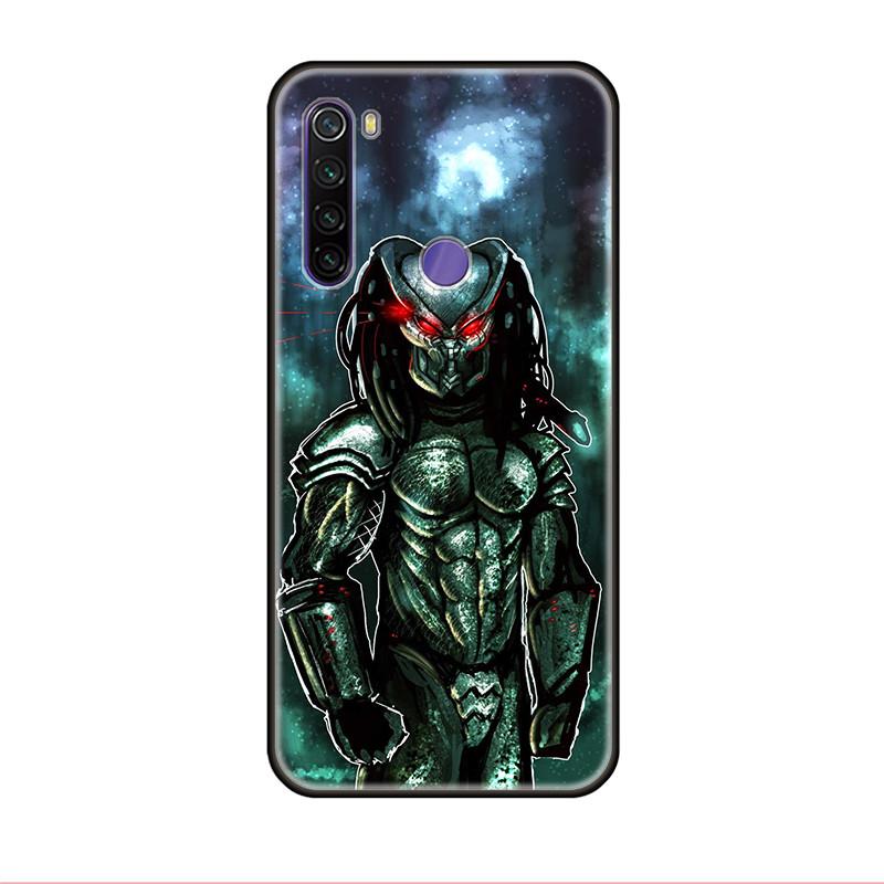 Back Shell Depredador Alien Phone Cases Cover For Xiaomi Redmi Note 6 7 8 9S 9Promax 6A 7A 8A 9A Pro 8T Soft Black TPU