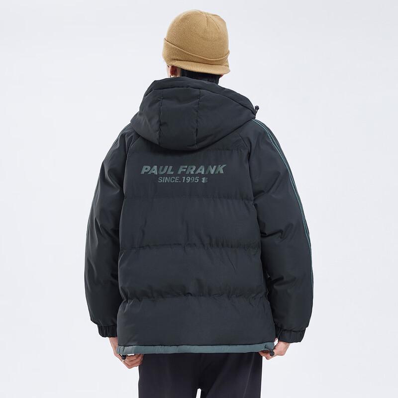 Paul Frank Men's Thickened Winter Hooded Padded Jacket