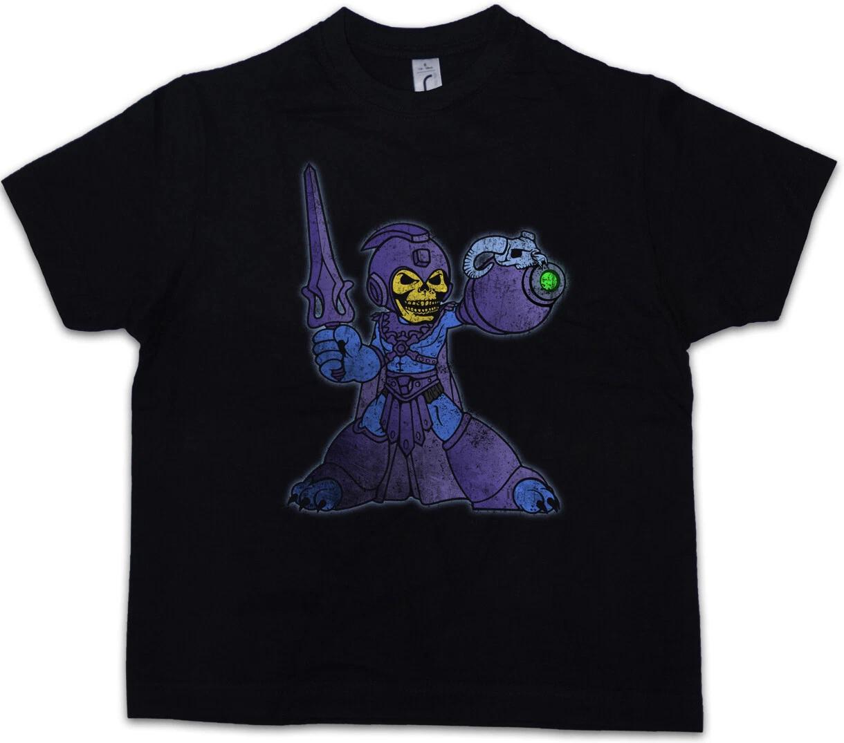 MEGATOR Kids Boys kids boys T-Shirt Masters of the Skeletor Mega Fun Man Motu Universe 120