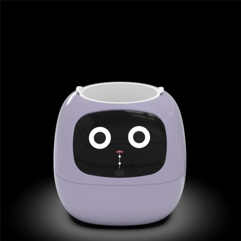 AD23-AI Husdjursblomkruka Planteringsrobot 7 Smarta Sensorer Smart Planterare Planteringstid Temperaturvisning Blomkrukor