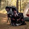 1pc Addams Family Wednesday2 Theme Blanket - Digital Print, Polyester, Cozy for All Seasons, Perfect for Outdoor, and Travel