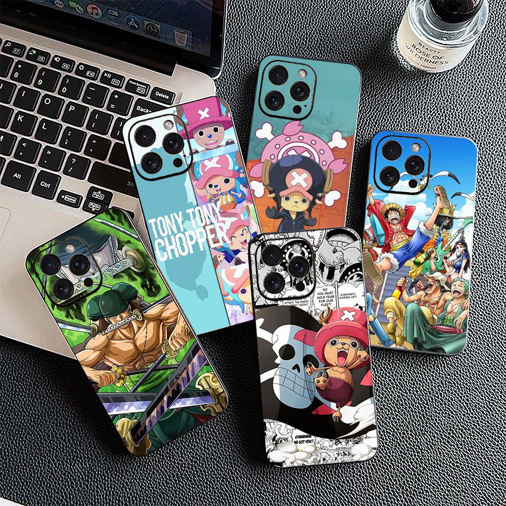 Tony Chopper One Pieces Luffy Zoro Phone Cover for Samsung Galaxy S25 S24 S23 Fe Ultra Plus S7 Edge A05 A06 A16 A55 A15 A35 Case