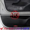 Car Door Inner Panel Protection Sticker for Volkswagen VW Golf 7 7.5 MK7 MK7.5 2013 - 2019 Carbon Fiber Accessories