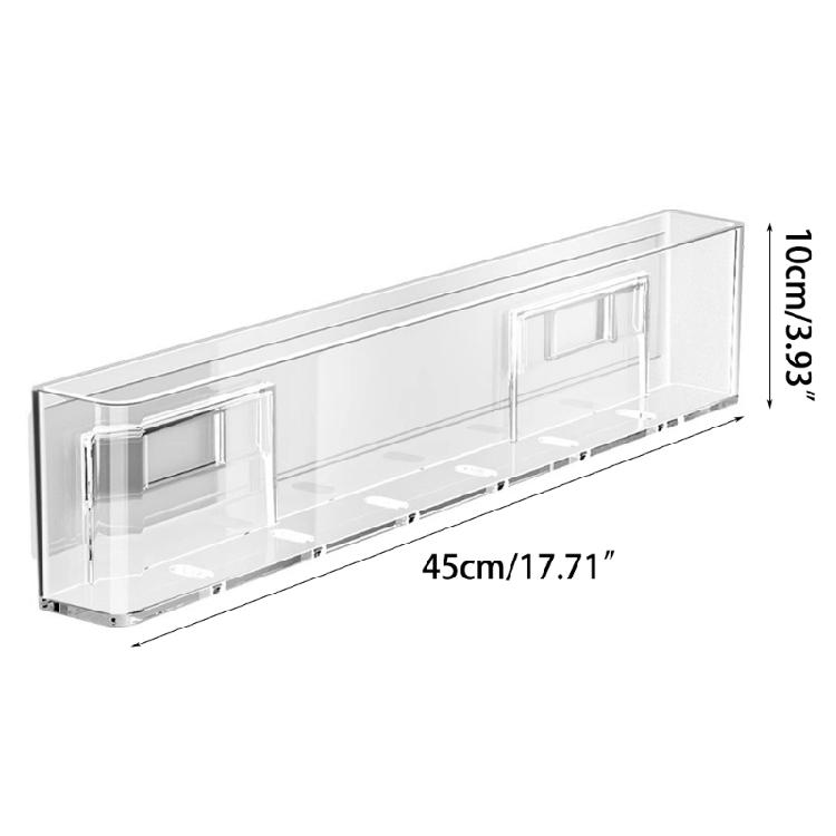 Transparent Acrylic Wall Bookcase Book Container for Students and Professionals