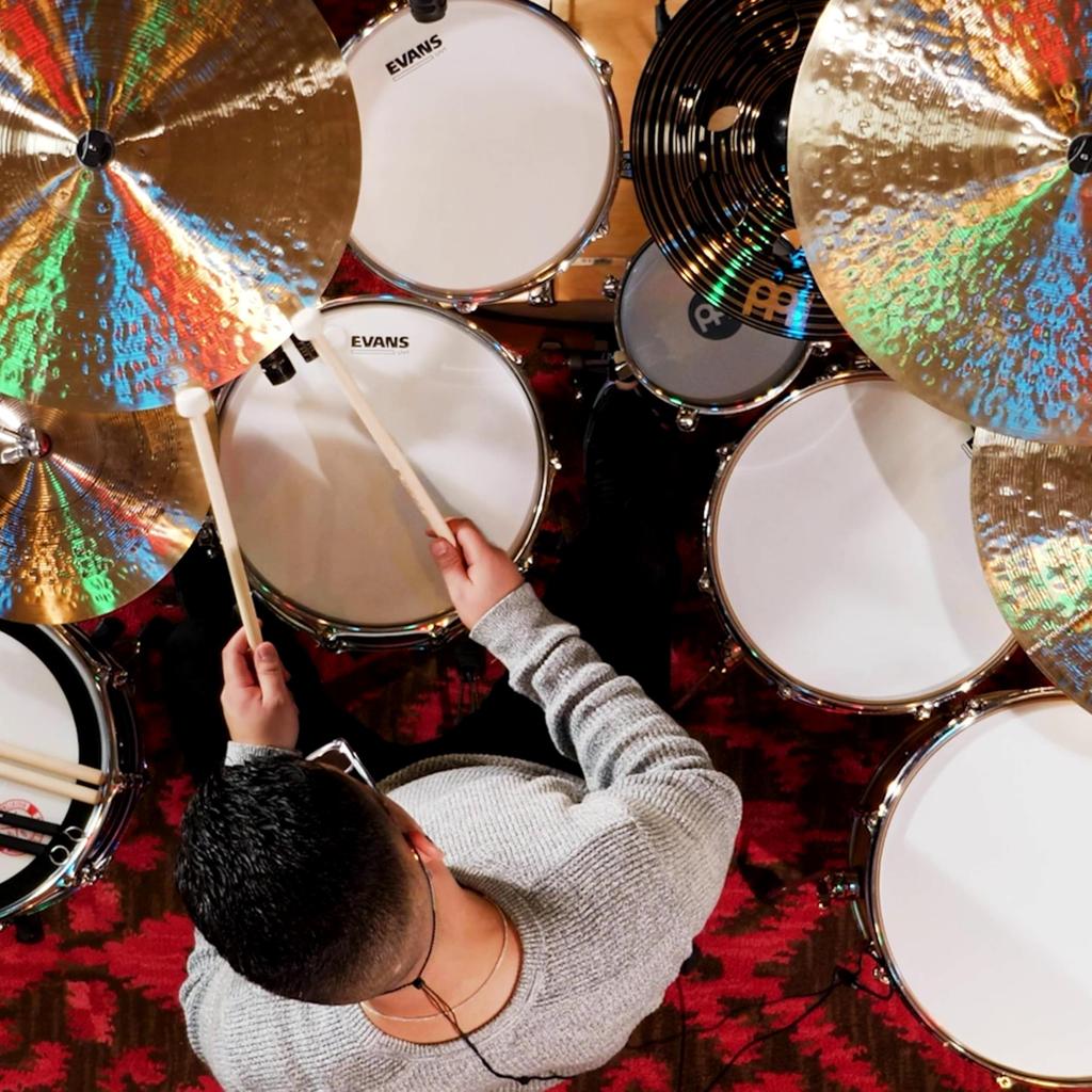 MEINL Stick Brush MEINL Medium Mallet SB401 &