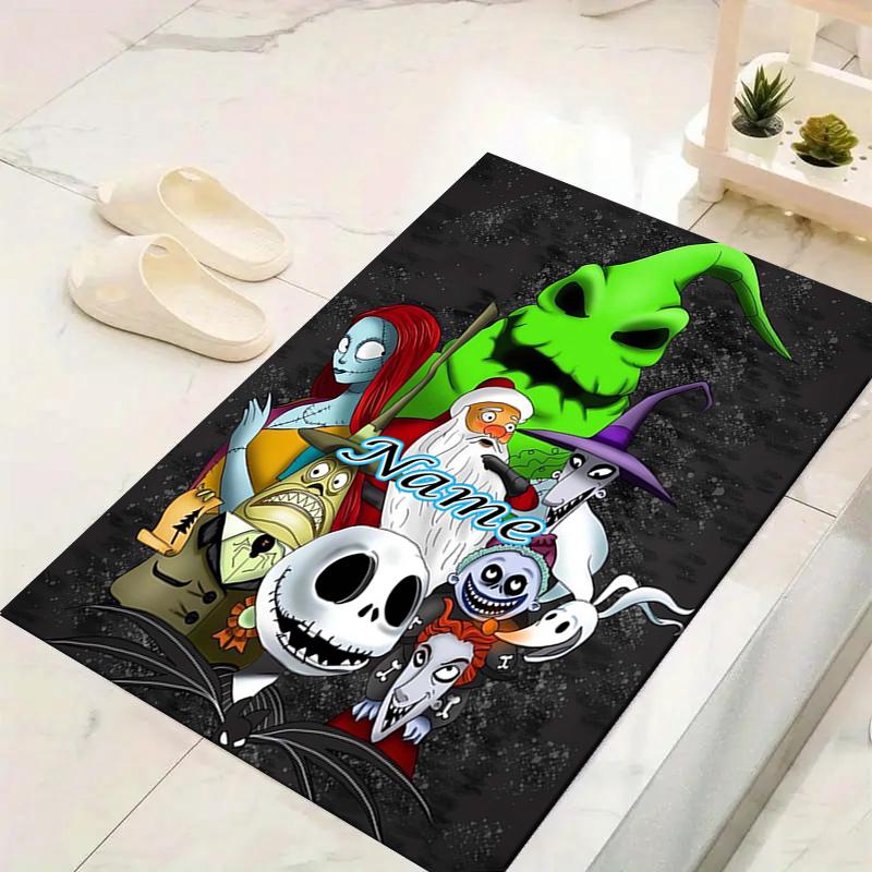 Custom 1Pc Tim Burton'S Gothic Romance Rug Office Carpet Indoor Outdoor Entrance Doormat Nonslip Soft And Comfortable Living Room D91695