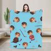 Heated Rivalry Blanket Flannel Summer Air Conditioning Canadian Breathable Lightweight Thin Throw Blankets Couch Bedspreads