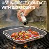 Square Square BBQ Grill Basket Mesh Frying Net Filter Basket Vegetable Washing Basket  Camping