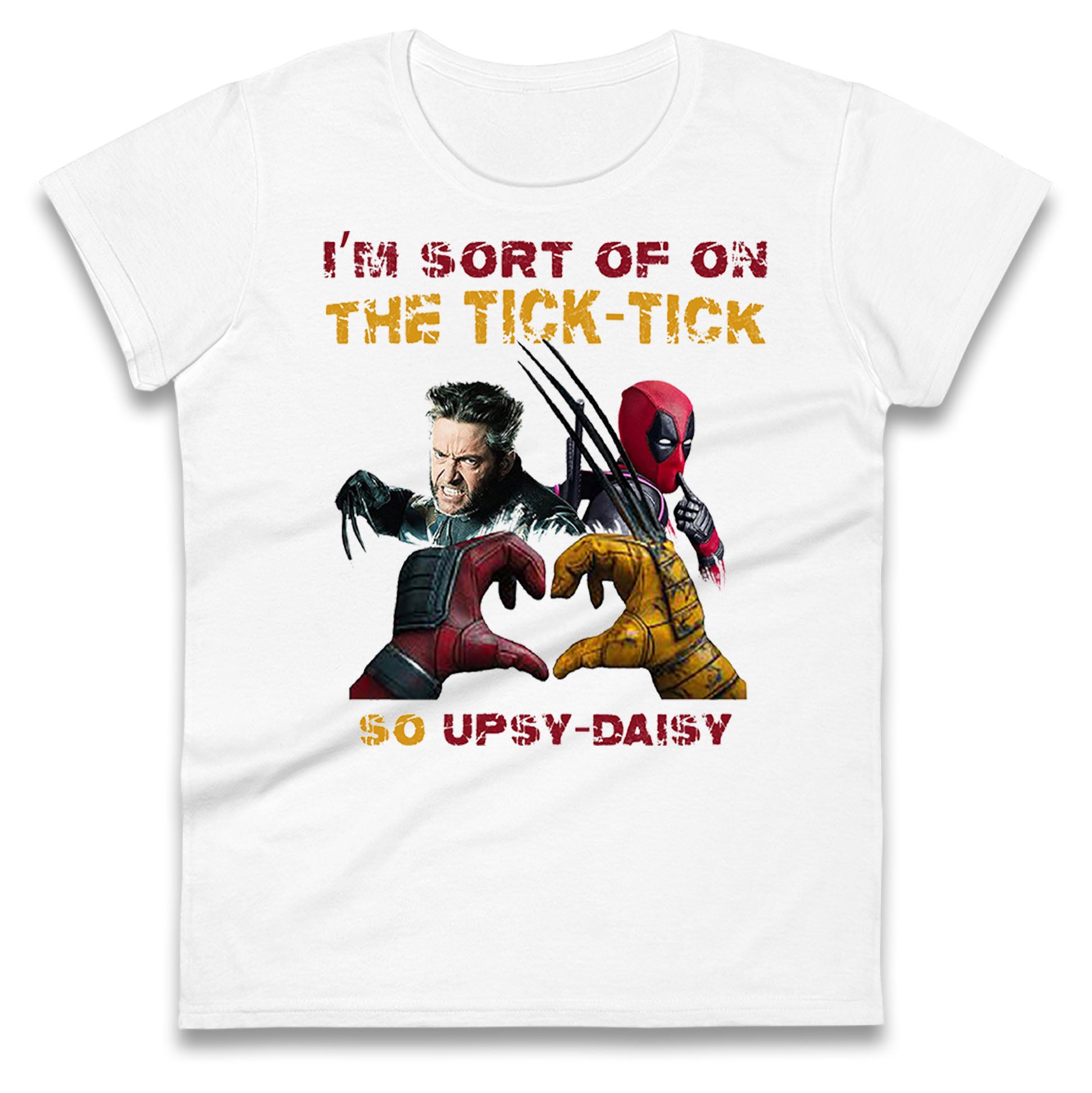 I m Sort of on The Tick Tick so Upsy Daisy Womens Tee T Shirt Mens Tops Unisex Top S