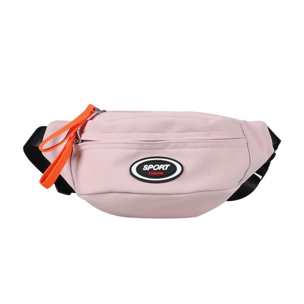 Fashion Zipper Children s Chest Bag Water Proof Ultralight Crossbody Bag Versatile Wear-resistant Shoulder Bag