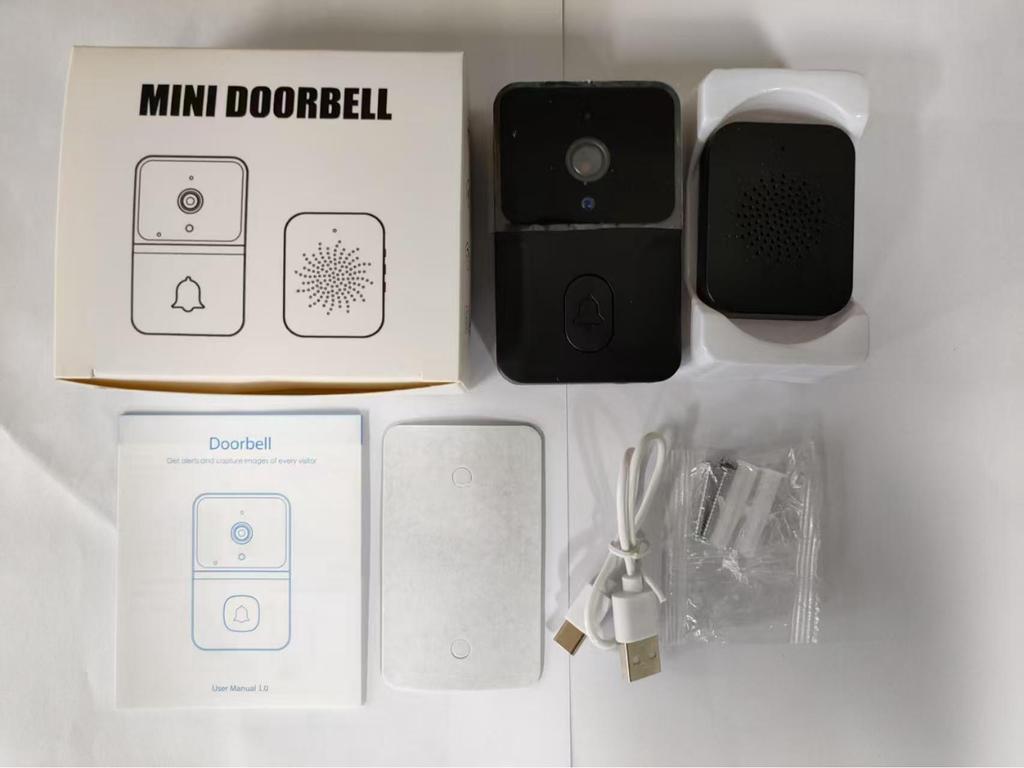 Smart WiFi Video Doorbell Camera with HD Night Vision and Remote Access