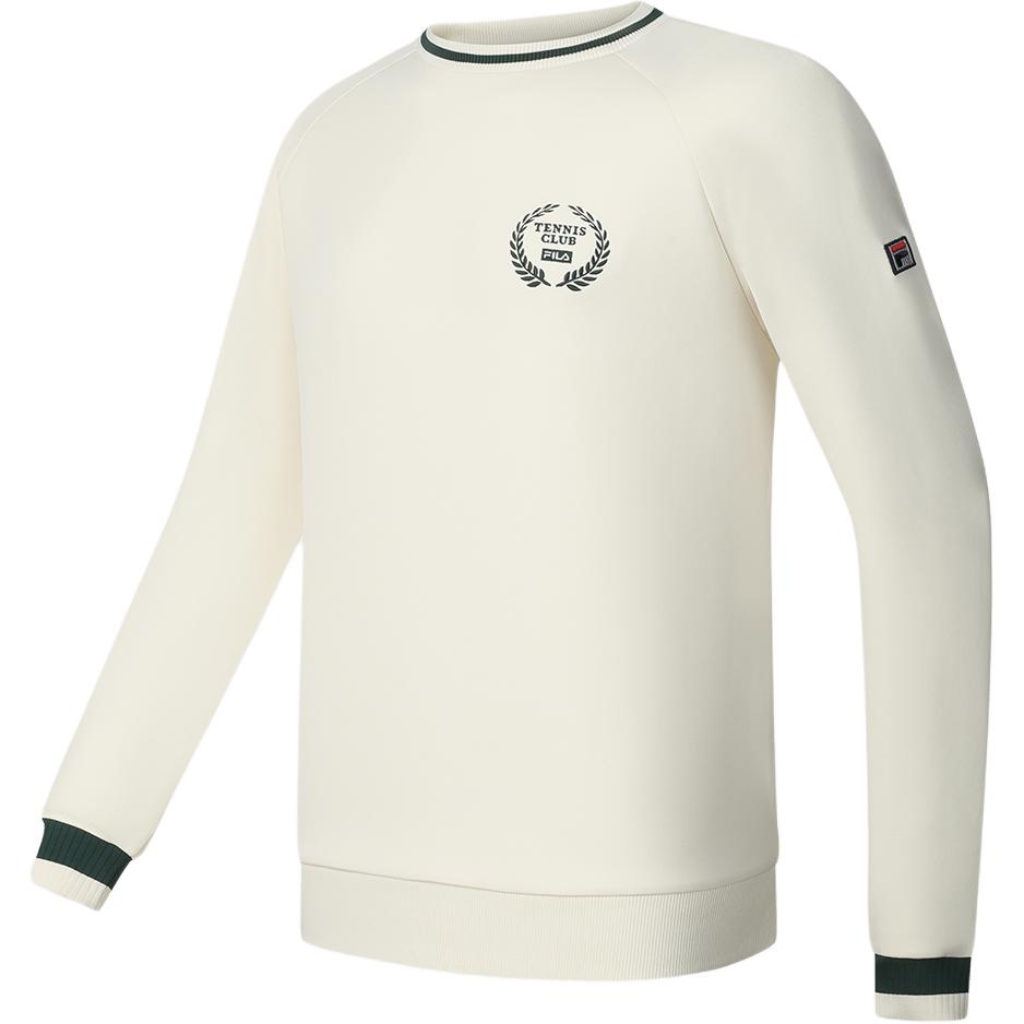 

New FILA Sweatshirt Men s Cloud White A11M413205F-IV L