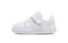 Son Of Force Slip Resistant, Abrasion Resistant, Breathable Low Top Skateboard Shoes Pure White Infant And Toddler 615150-109