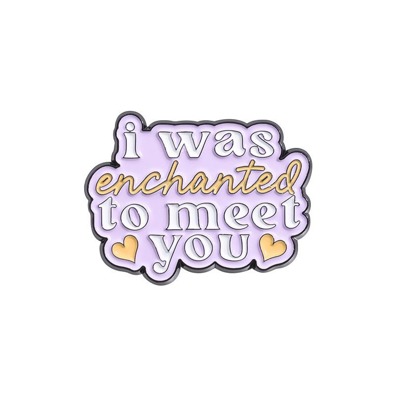 

Alphabet Trendy Brooches Beautifully Crafted Metal Pins For Unique Clothing Styles QHXZ1281