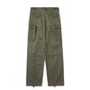 Bancheu Bgs Black Pigment-Printed Chino Cloth M65 Field Pants - Olive