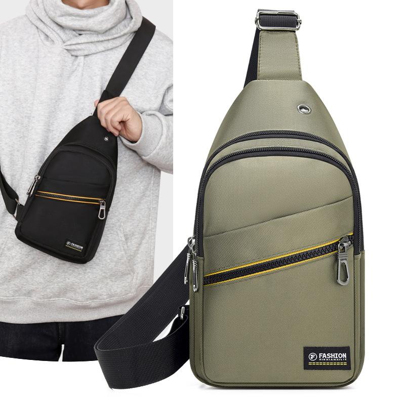 Multifunctional Men's Commuter Messenger Bag New Simple Leisure Shoulder Bag Business Travel Portable Messenger Bag.