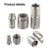 Compatible With 3mm And 6mm Chucks Angle Grinder Adapter Straight Grinder Chuck