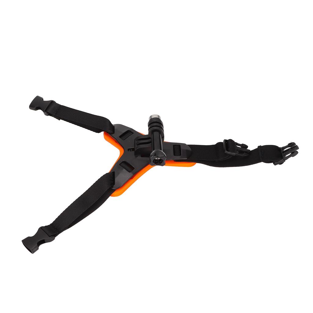 Helmet Chin Strap Mount Shock Absorbing Lightweight Adjustable Motorcycle Chin Camera Bracket for Hero 6 7 8