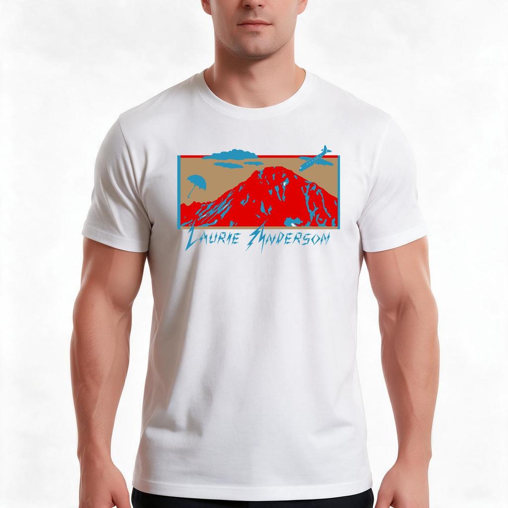 Laurie Anderson Mr Heartbreak Tshirt Summer Casual Cotton Tee Oversized Streetwear Tops Vintage Graphic Print 100 Cotton