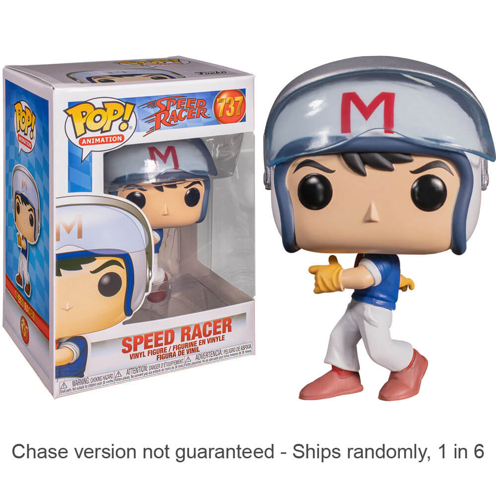 

Скорость гонщика Скорость со шлемом Pop! Vinyl Chase выходит 1 из 6